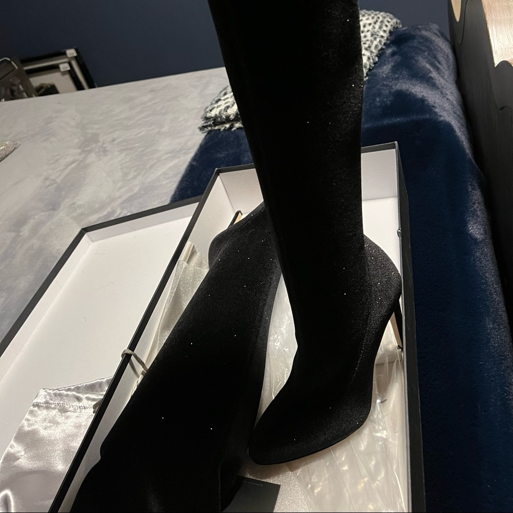Over the knee Giuseppe sparkly boots